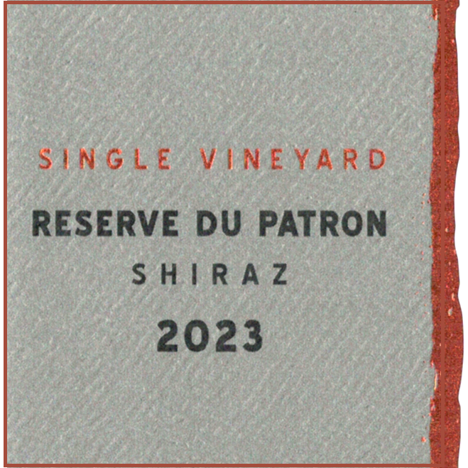 2023 Reserve du Patron Shiraz